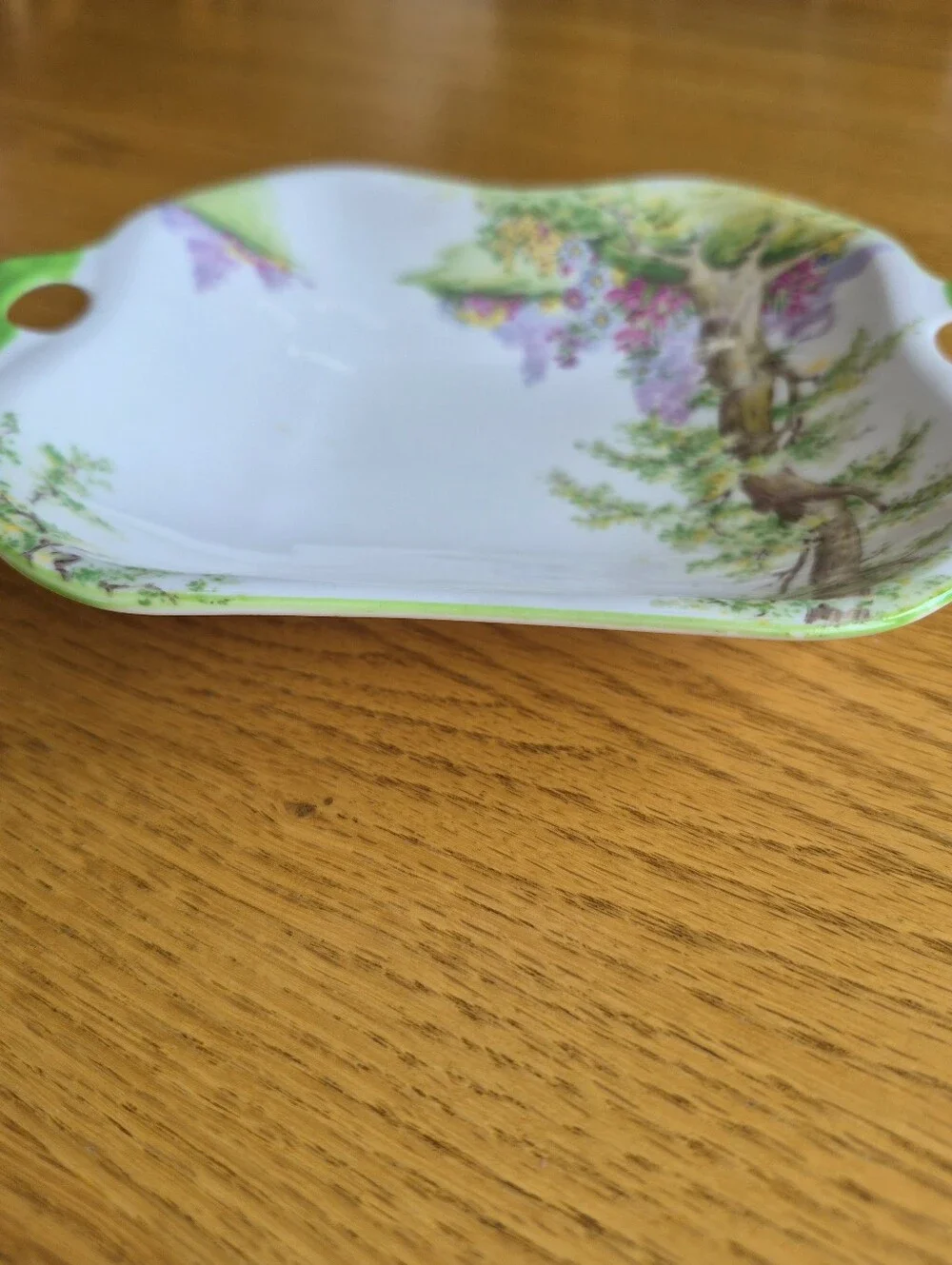 Vintage 1930s Royal Albert Dish Greenwood Tree
